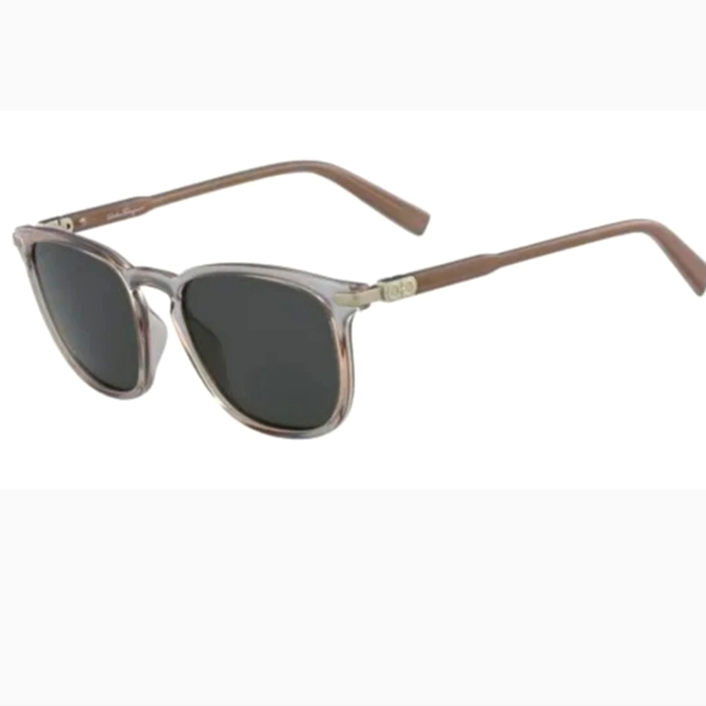 FERRAGAMO CHAMPANGE Double Gancio 53mm Sunglasses
